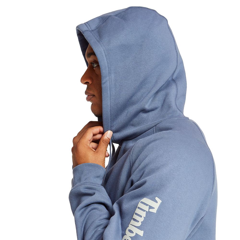 Sudadera Timberland Argentina Hombre - Pro® Big & Tall Hood Honcho Sport Hoodie - Azules - KNWDHG-78